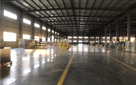 Door and window production workshop