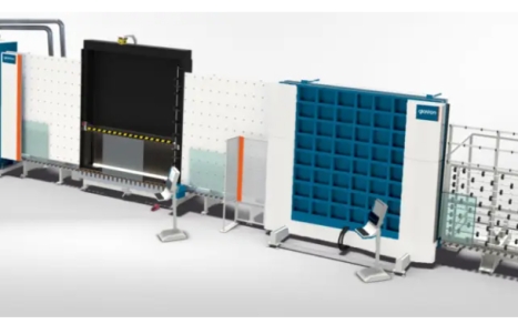 Glaston fully automatic argon filling hollow line